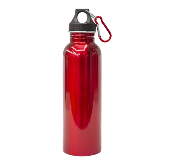 STAINLESS STEEL WATER BOTTLE 750ML (DBW-21141) - RED