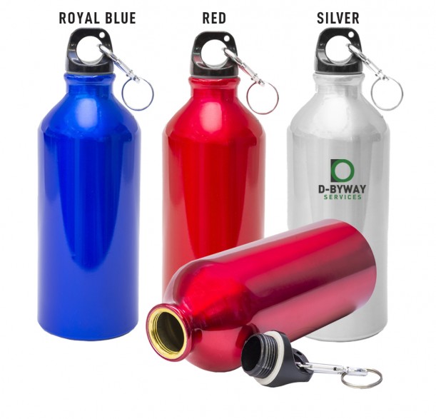 ALUMINUM WATER BOTTLE 600ML (DBW-21143)