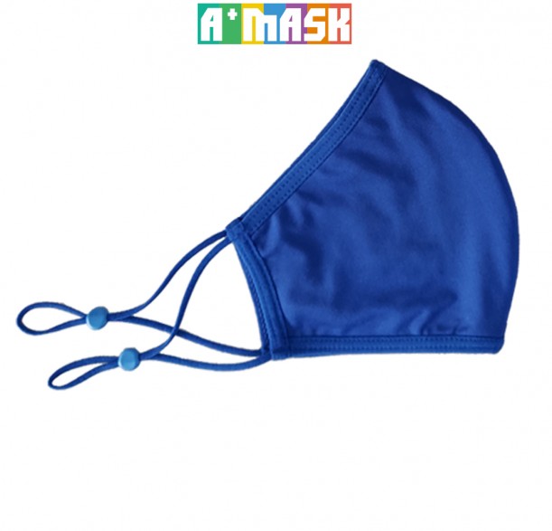 ANTI BACTERIAL REUSABLE FABRIC FACE MASK (ES-40002) - ROYAL BLUE
