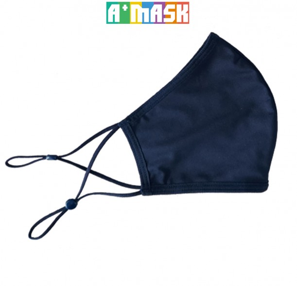 ANTI BACTERIAL REUSABLE FABRIC FACE MASK (ES-40002) - NAVY